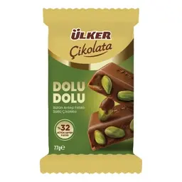 Ülker Bütün Antep Fıstıklı Çikolata 77 G