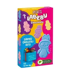 Miskets Labeby Sürpriz Çikolatalı Kutu 60 G