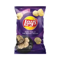 Lay's Deniz Tuzlu ve Trüf Mantarı Aromalı Patates Cips 125 G