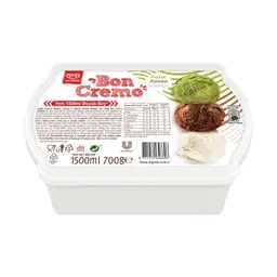 Algida Bon Cremo Kakao Vanilya Fıstık 1500 ml