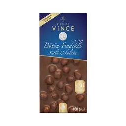 Vince Bütün Fındıklı Çikolata 100 G